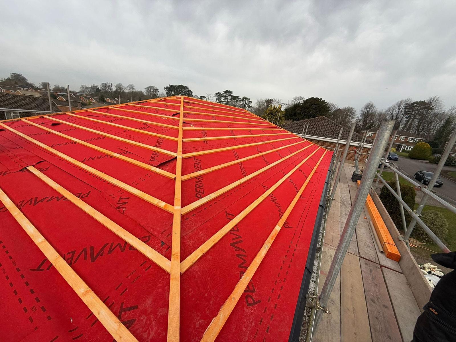 Hipped Roof — New Underlay – Dorset