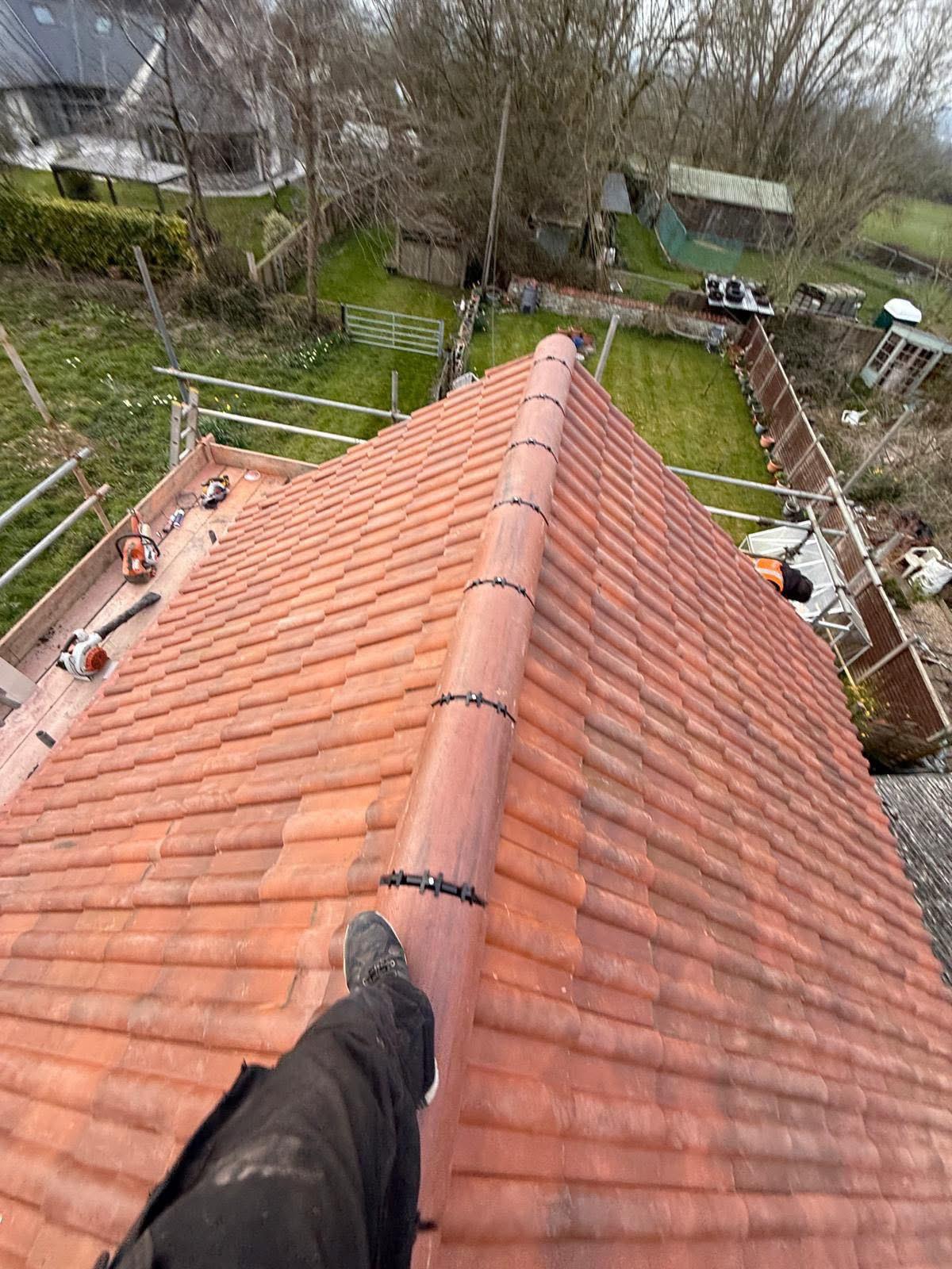 Clay Pantile Re-roof – Dorset
